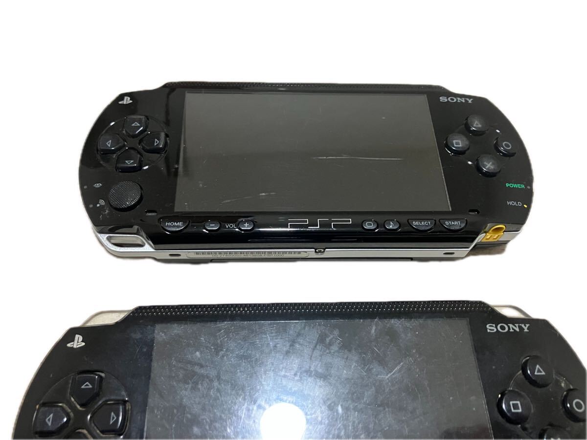ジャンク【PSP-1000】2台まとめ売り!動作未確認 SONY ソニー プレイステーションポータブル 部品取りにどうぞ どちらもバッテリー無し_画像4