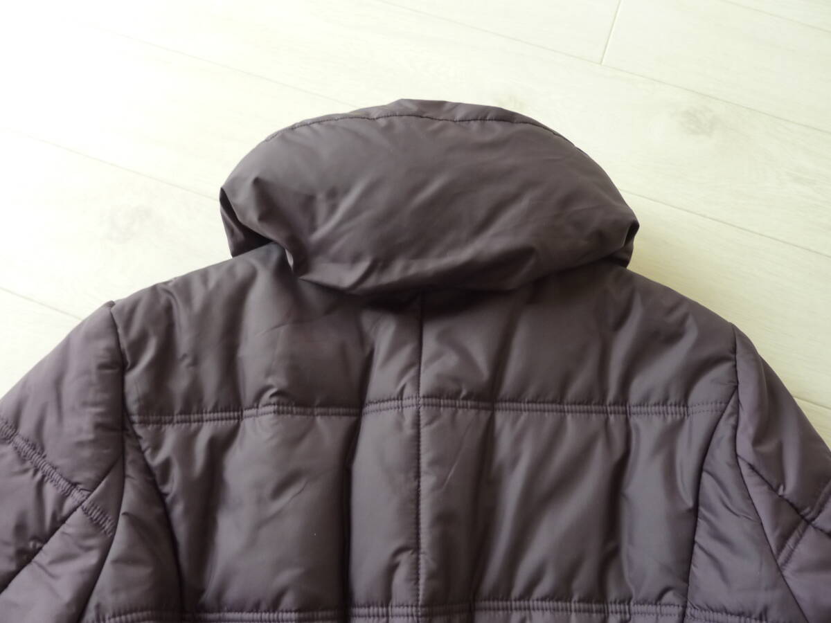 クロコダイル CROCODILE 中綿 コート ジャケット パープル系 ハーフ丈 レディース アウター L_画像5