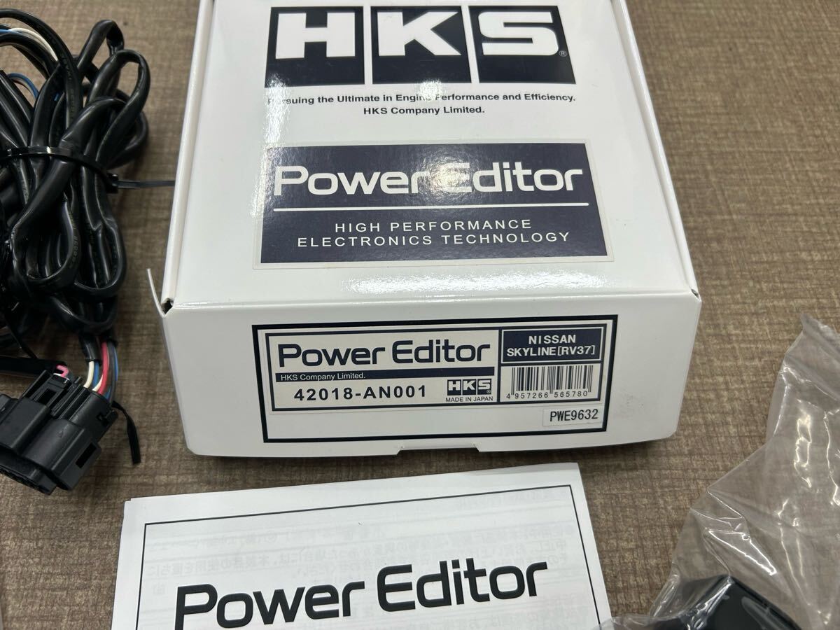 HKS パワーエディター　rv37スカイラインrz34 400r vr30ddtt 中古_画像4