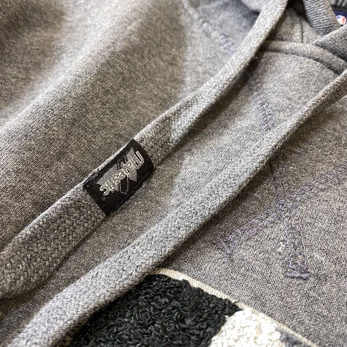 majestic マジェスティック NBA イースタンカンファレンス リバースウィーブ ヘビーウェイト パーカー 90年代ビンテージ オーバーサイズ_画像3