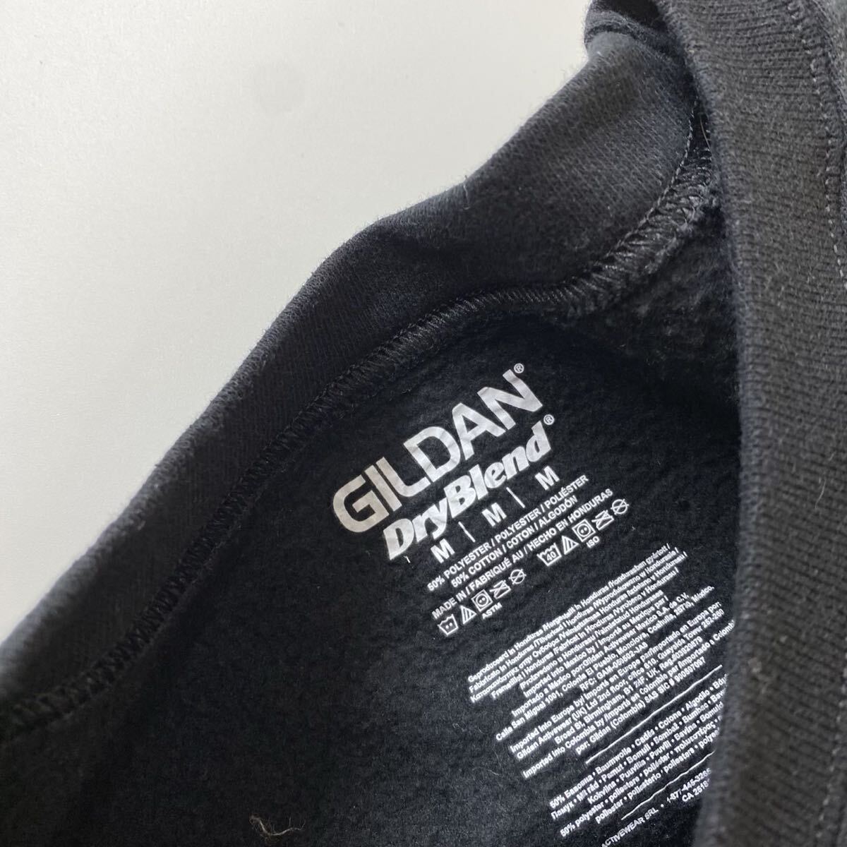 ギルダン GILDAN 企業ロゴ シロクマ スウェット トレーナー ブラック M_画像5