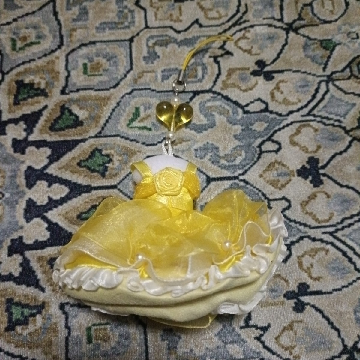  платье Beauty and the Beast bell Disney брелок для ключа ремешок мобильный очиститель Heart DISNEY