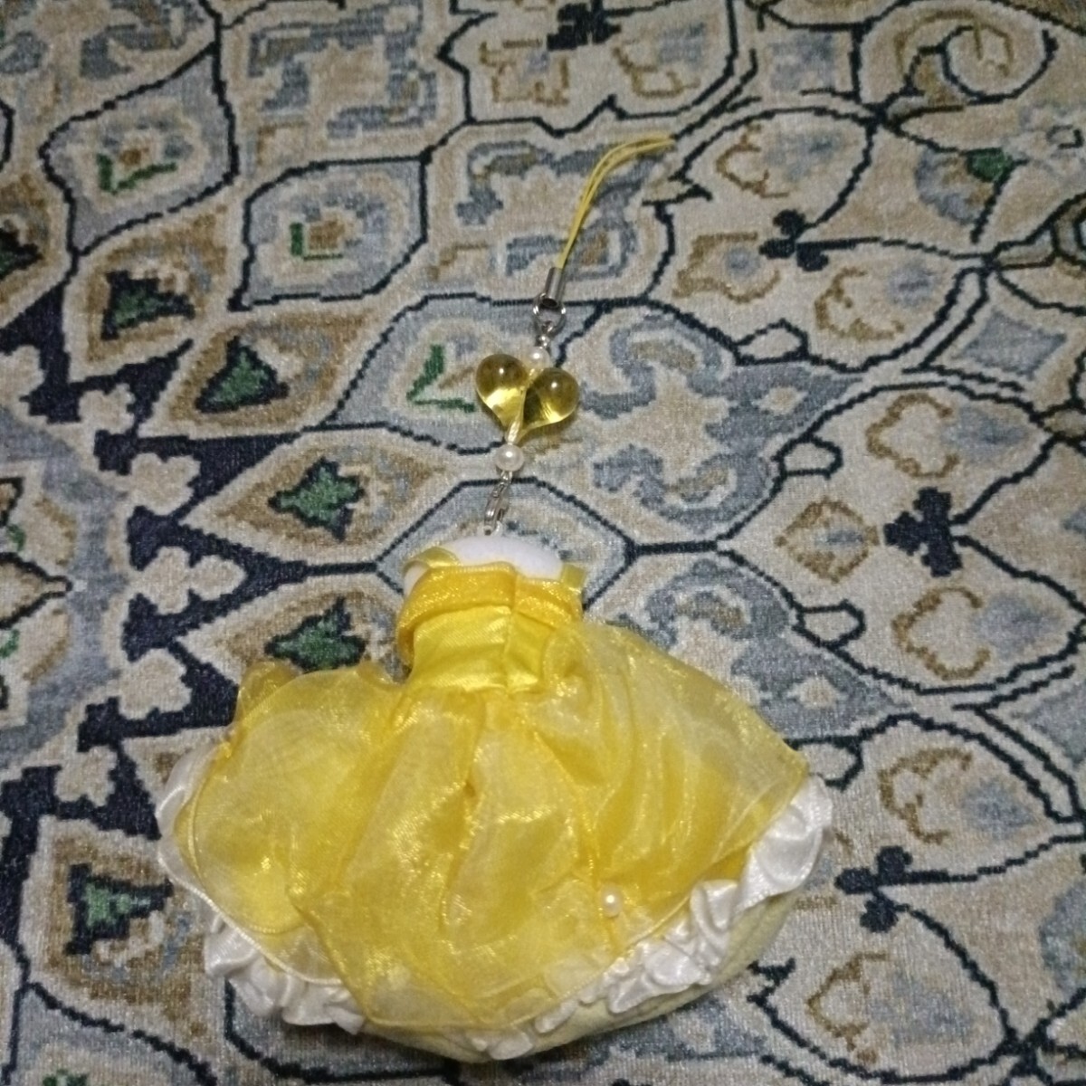  платье Beauty and the Beast bell Disney брелок для ключа ремешок мобильный очиститель Heart DISNEY