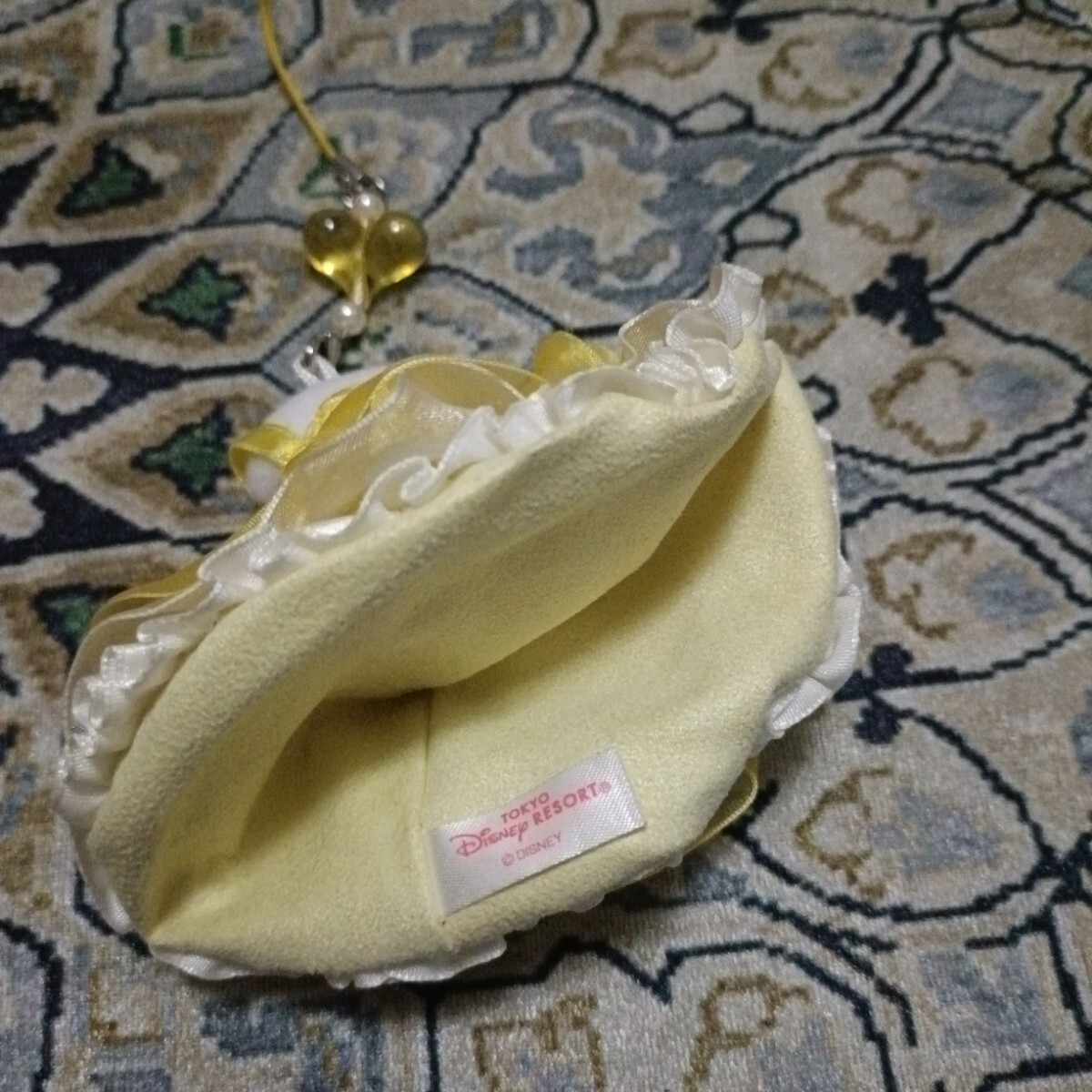  платье Beauty and the Beast bell Disney брелок для ключа ремешок мобильный очиститель Heart DISNEY