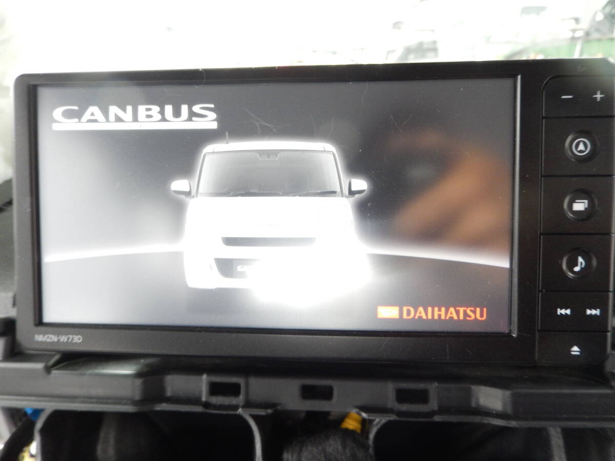 2022年地図データ ダイハツ 純正ナビ NMZN-W73D キャンバス L850S RTK5A1602NA_画像6