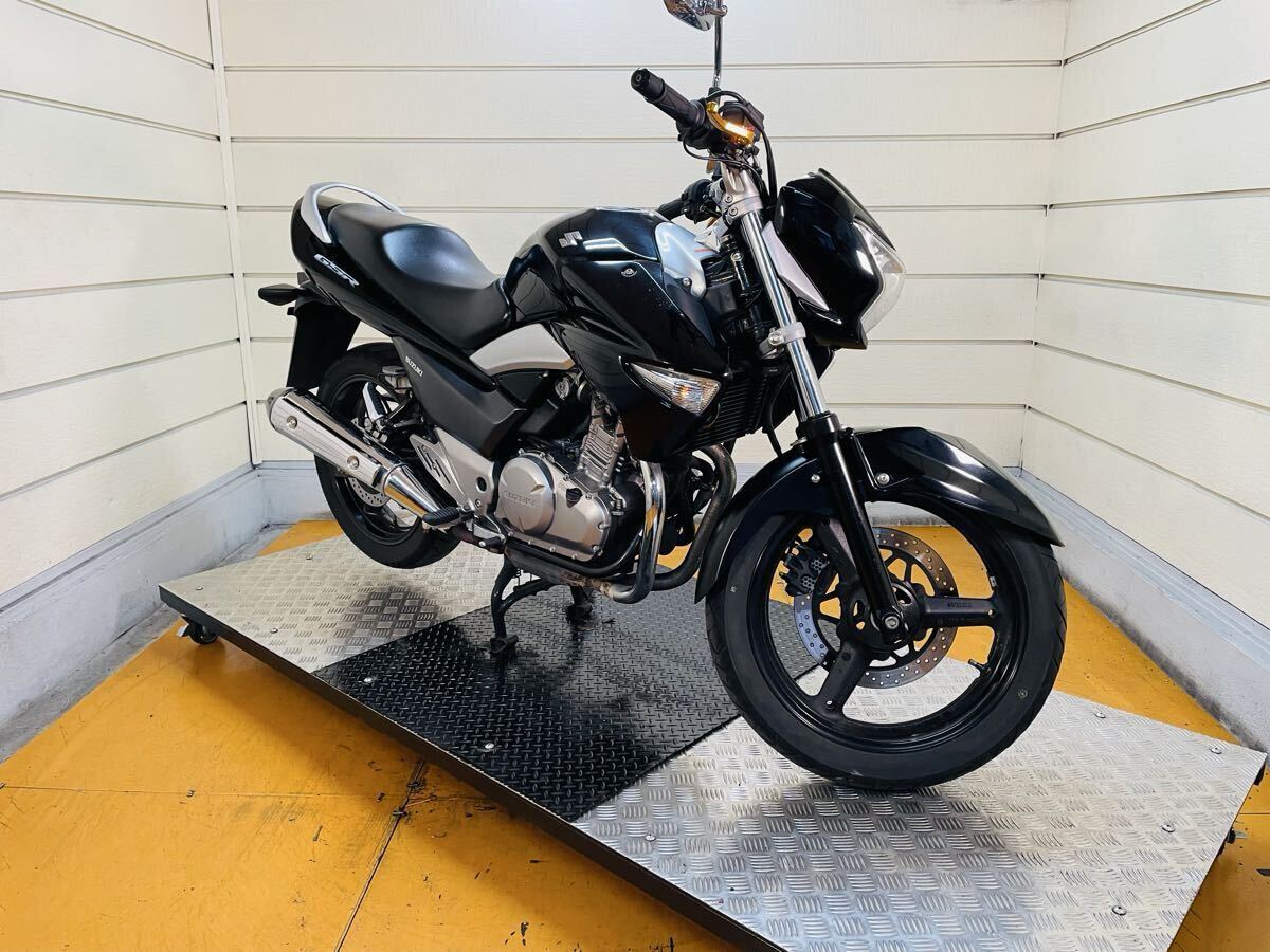 14118km スズキ GSR250 GJ55D　中型　兵庫_画像4