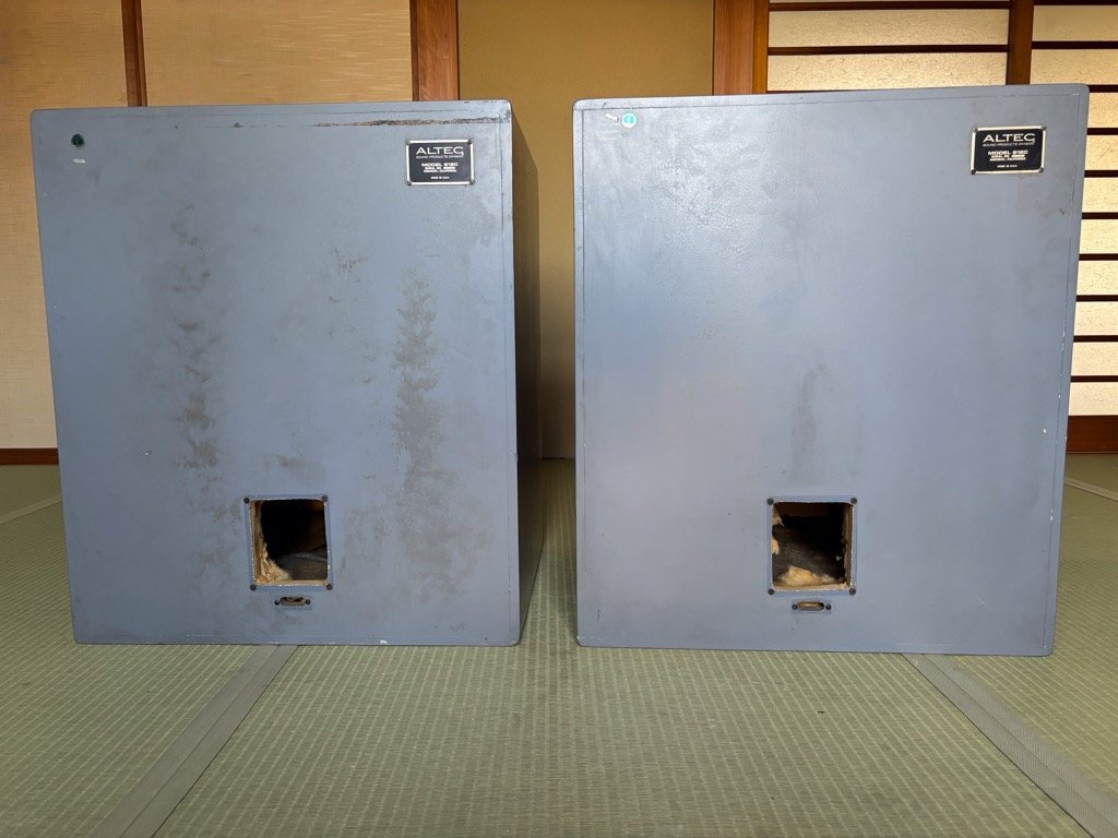 アルテック 銀箱 612C ALTEC オリジナル エンクロージャー 純正 当時物 ペア_画像6