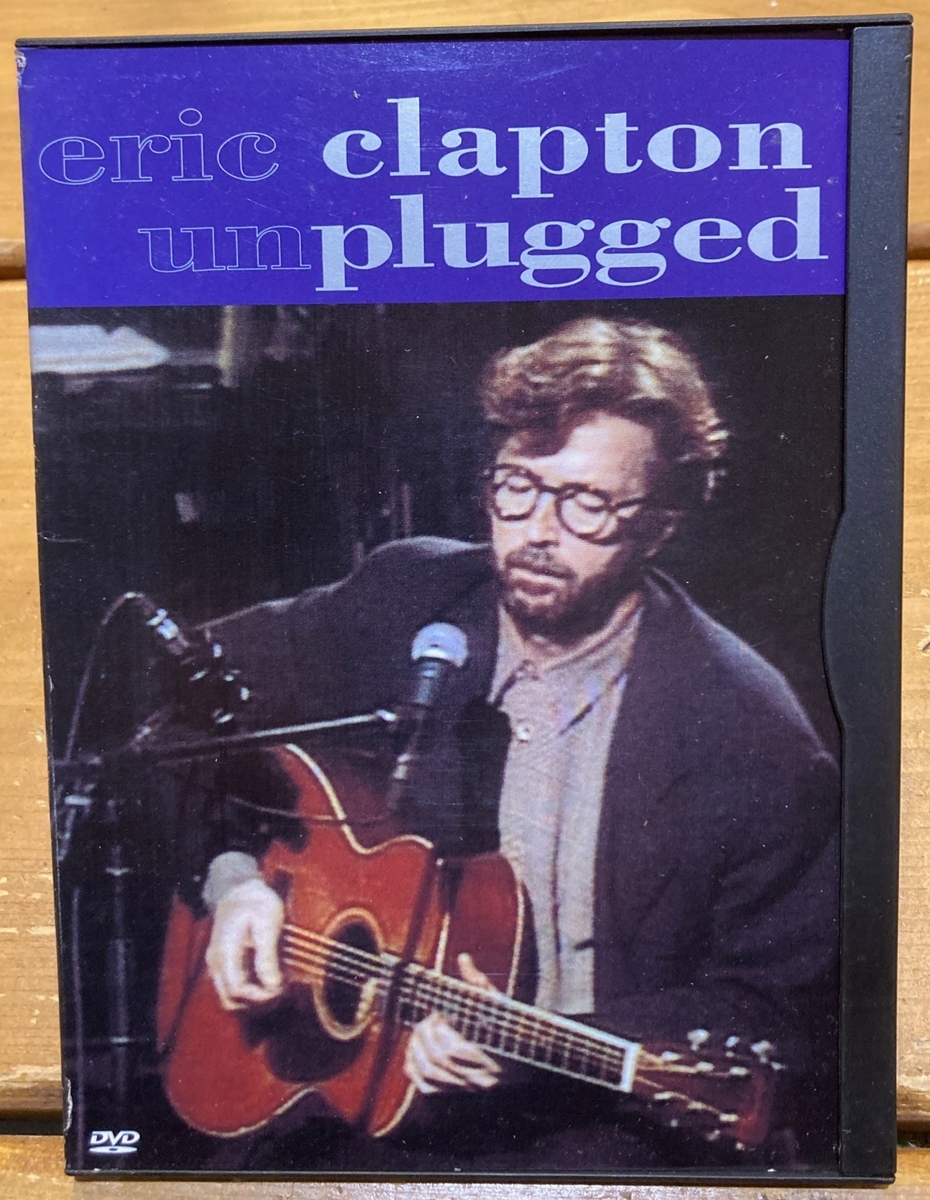 中古DVD「エリック・クラプトン　アンプラグド」米国盤　再生にはリージョン1のプレーヤーが必要です_画像1
