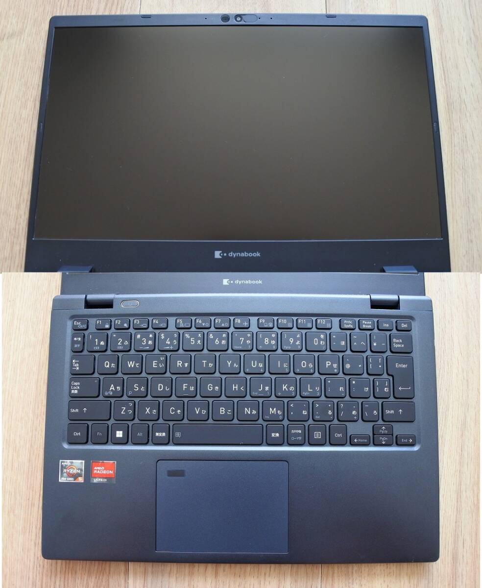 ★美品!★dynabook GA83/XW★AMD Ryzen 5 7530Uメモリ16GB ストレージ256GB★Win11Pro64bit★Office2021★現状引渡し_画像4