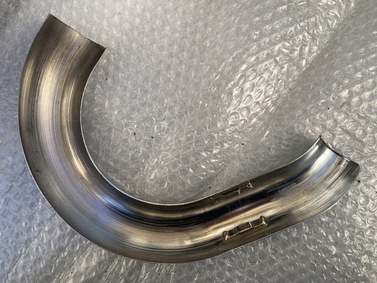 [ハーレー]純正[オプション]XL883[XL1200]2in1フルエキ用リア[ヒートシールド]64861-99[中古美品]1枚[単品]流用にも[最適]_画像2