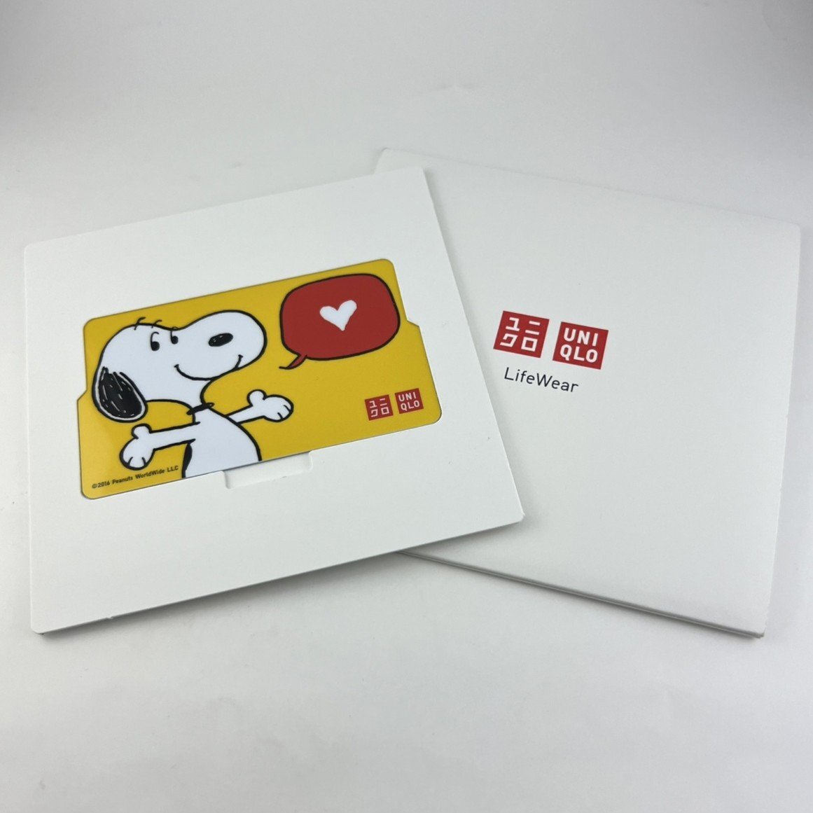 [77] UNIQLO Uniqlo подарок карта 3,000 иен 1 листов подарок Snoopy рисунок иметь временные ограничения действия 2028 год 8 месяц 19 день мода подарочный сертификат товар талон не использовался 