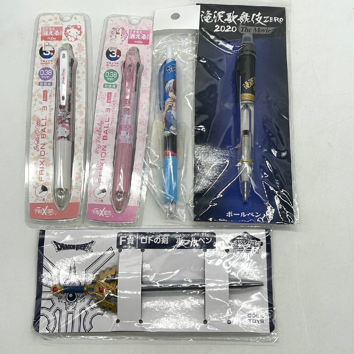 【80】1円～ 文具 いろいろ おまとめ シャーペン ボールペン 色鉛筆 など ハローキティー ミッキー 他 未使用品 中古品 現状品 ジャンク品_画像2