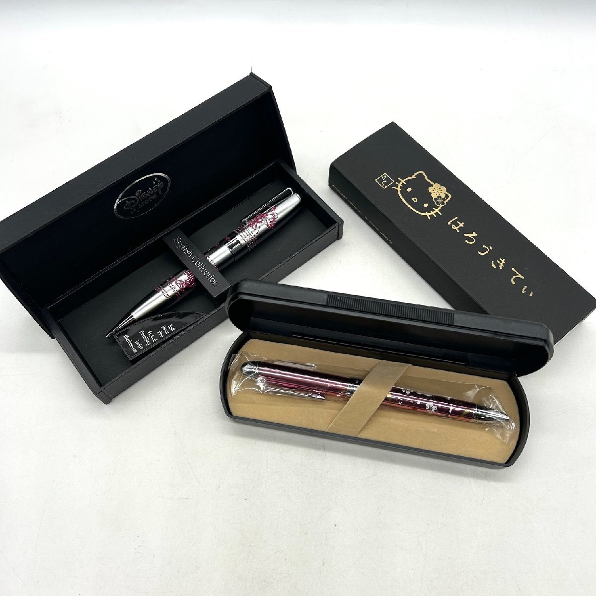 【80】1円～ 文具 いろいろ おまとめ シャーペン ボールペン 色鉛筆 など ハローキティー ミッキー 他 未使用品 中古品 現状品 ジャンク品_画像3