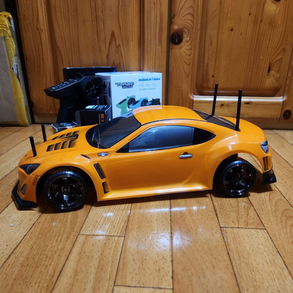 動画あり 即決《送料無料》 激安 YD-2 フルセット 　橙色86　 ボディ ヨコモ TT02 サクラ RWD ラジコン ドリパケ tt01 RD1.0 ドリフト　②_画像4