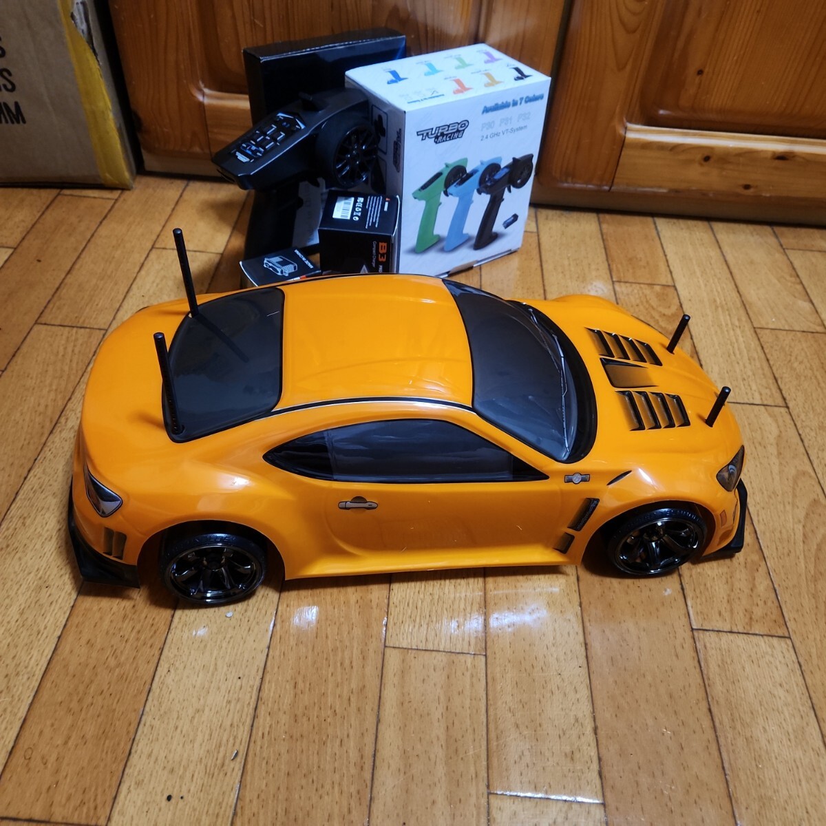 動画あり 即決《送料無料》 激安 YD-2 フルセット 　橙色86　 ボディ ヨコモ TT02 サクラ RWD ラジコン ドリパケ tt01 RD1.0 ドリフト　②_画像6