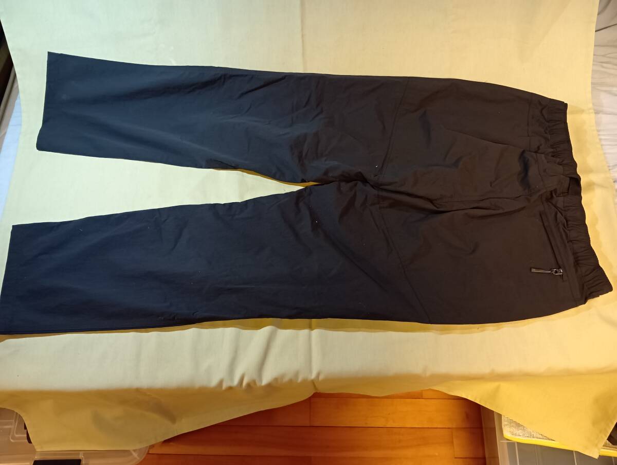 【送料込】モンベル 薄手パンツ XXL 黒 夏山に 中古_画像4