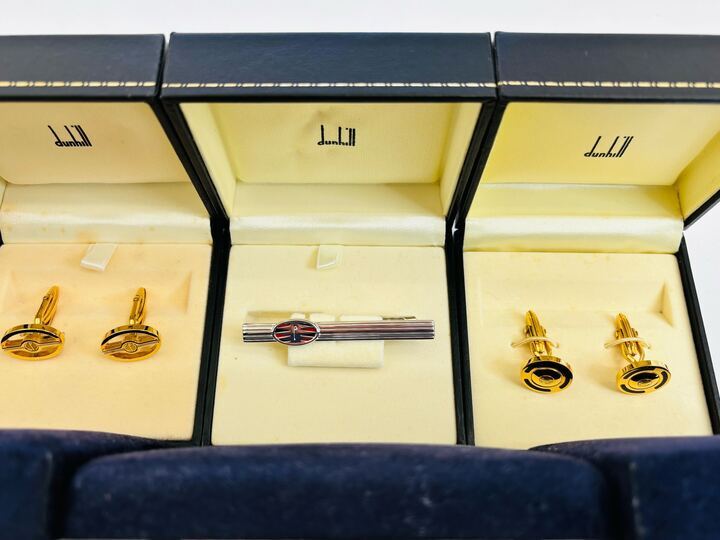 【14301】　★1円スタート　 ブランドアクセ ダンヒル Burberry　その他 カフス・タイピン16点まとめ売り _画像3