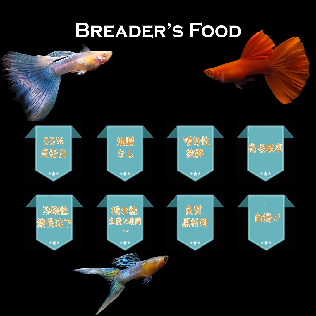 [ Guppy Taro ] Guppy маленький размер аквариумная рыбка сухой приманка Guppy Dry Food 100g