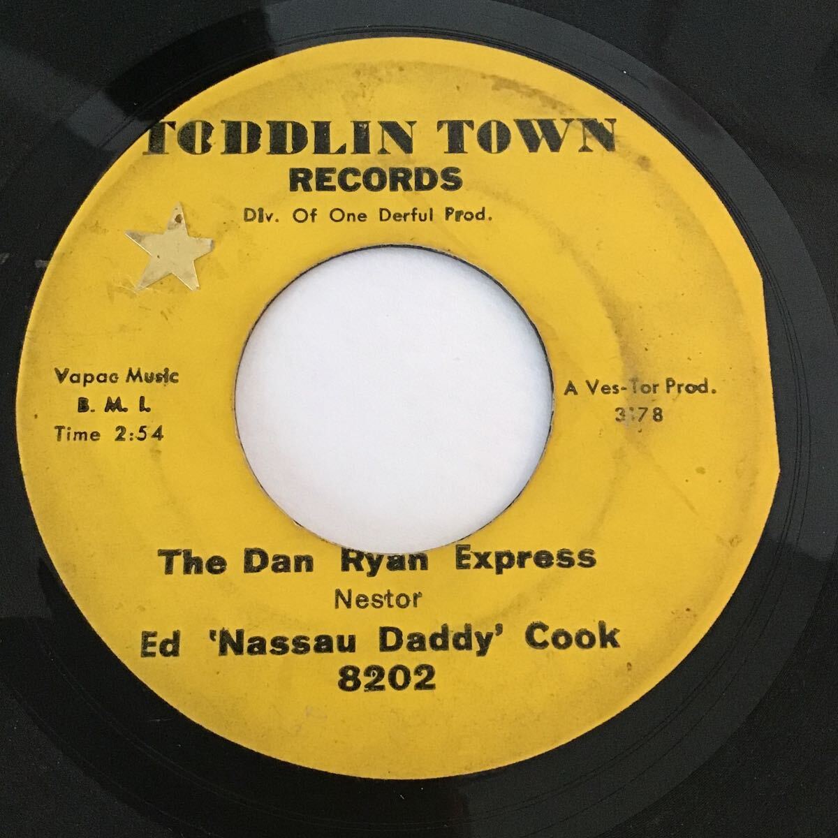 Ed Nassau Daddy Cook / The Dan Ryan Expressway US盤 45 _画像1