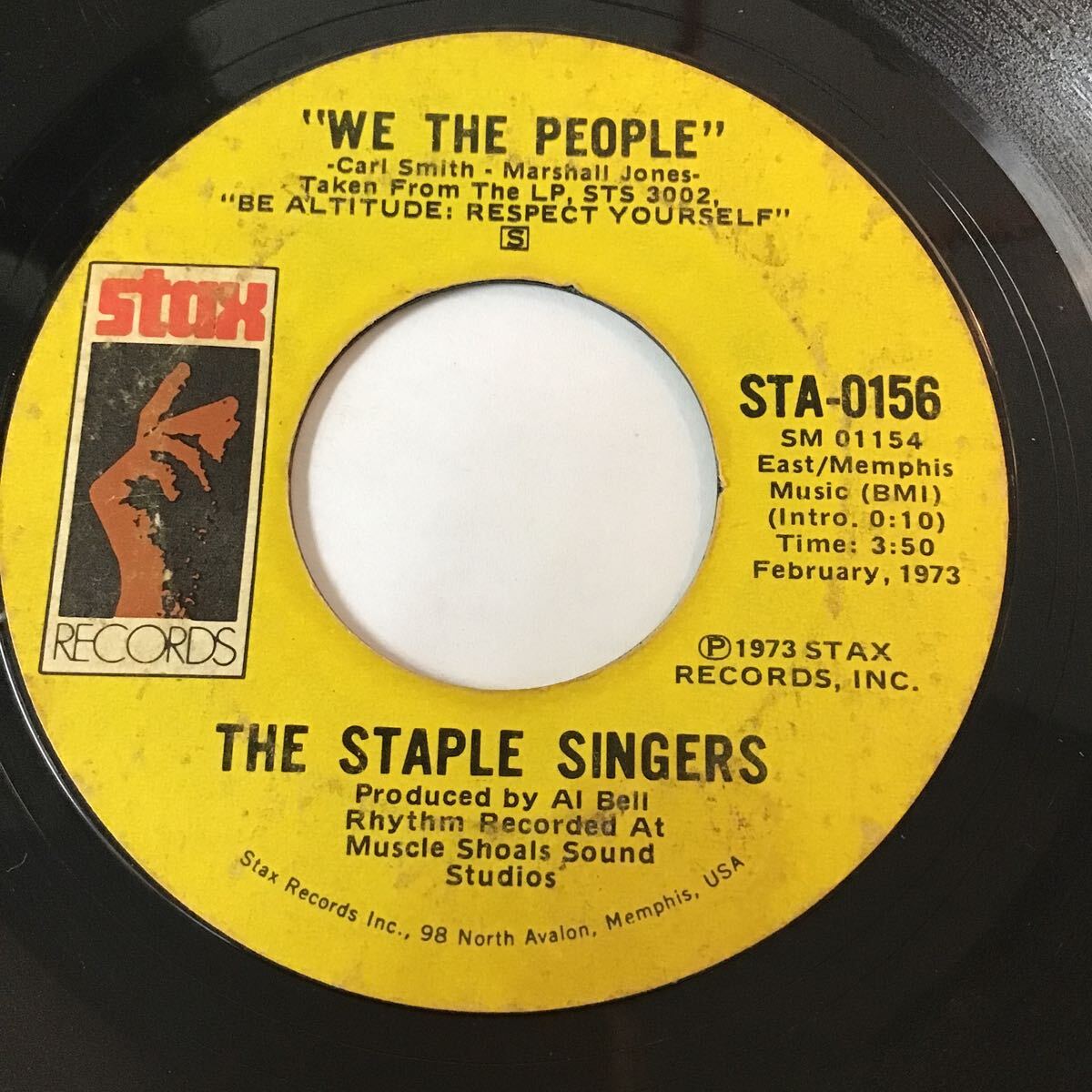 The Staple Singers / Oh La De Da US盤 45 8056_画像2