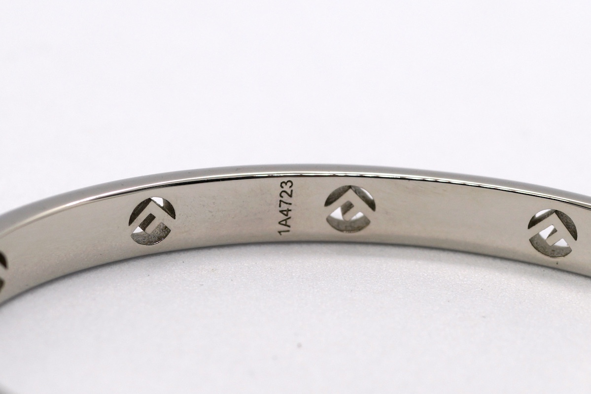 FENDI Fendi F is FENDIefiz Fendi браслет серебряный цвет браслет S размер crystal 8AG928A44GF1QC8