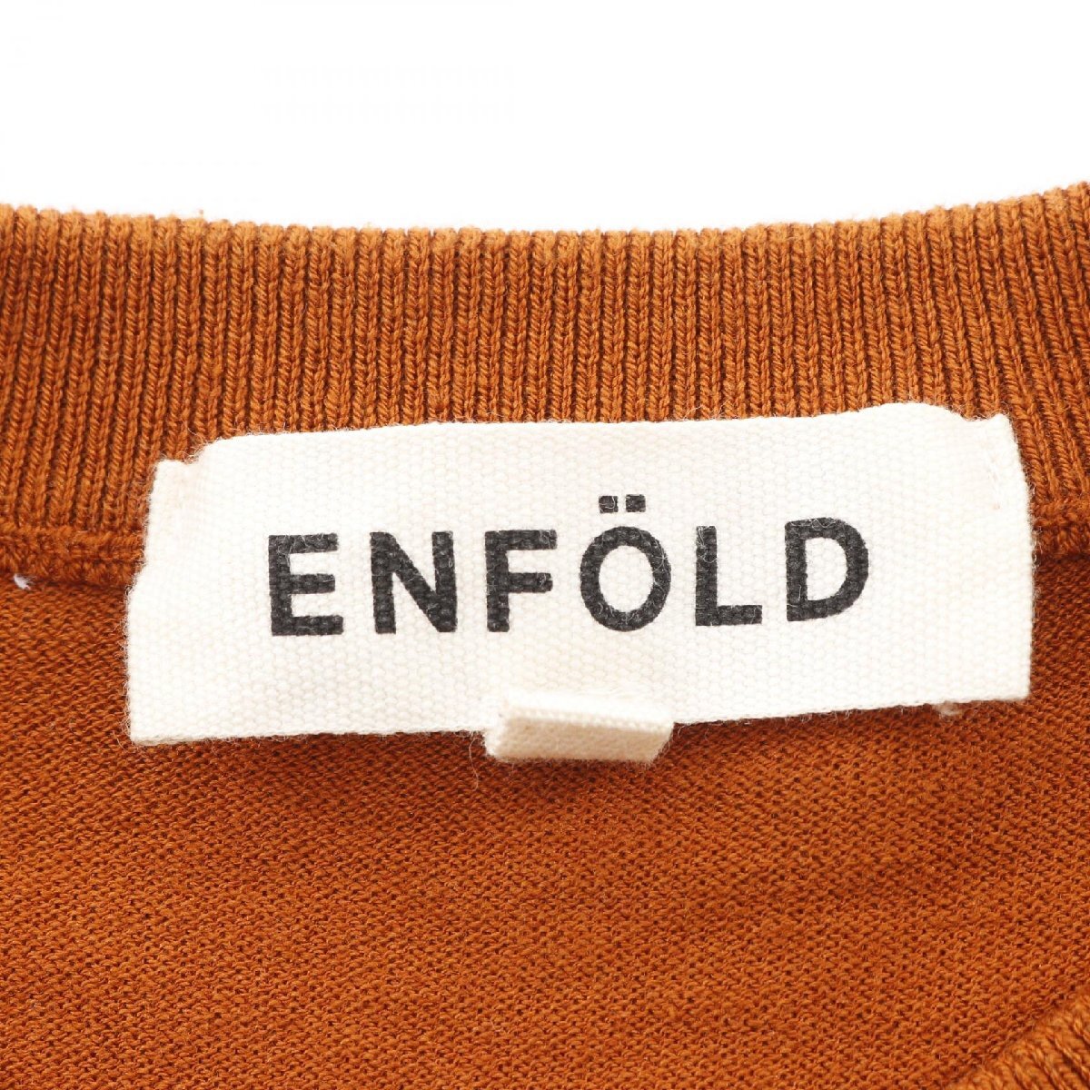 エンフォルド ブランドオフ ENFOLD シルク ベスト シルク 中古 レディース_画像3