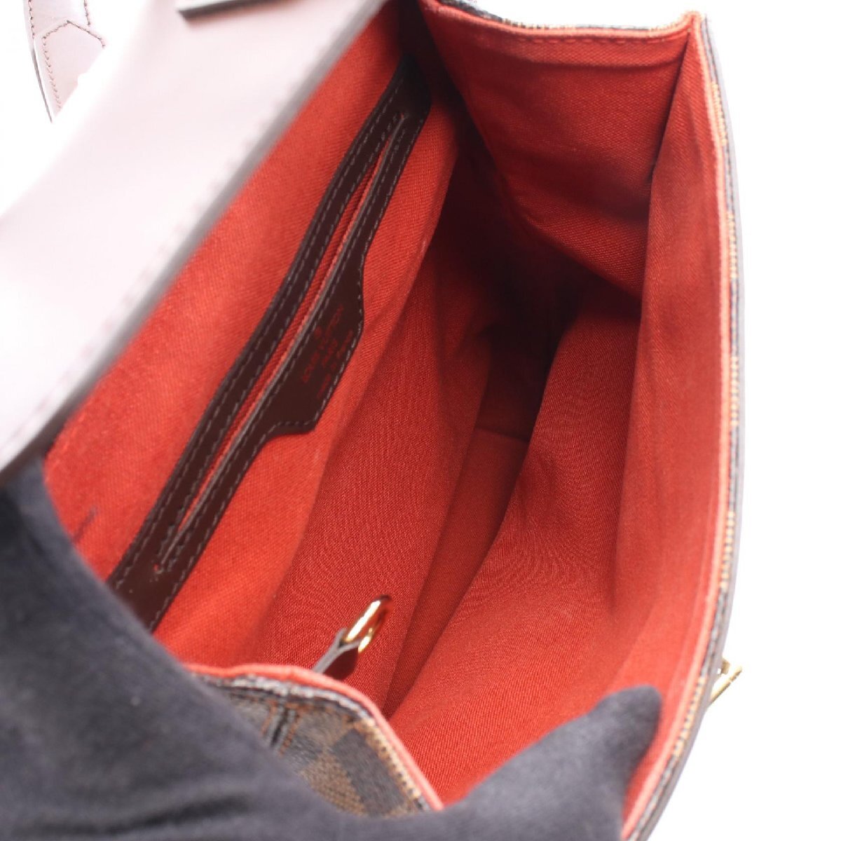  Louis * Vuitton so- сигнал Damier eben бренд off LOUIS VUITTON рюкзак рюкзак Damier б/у 