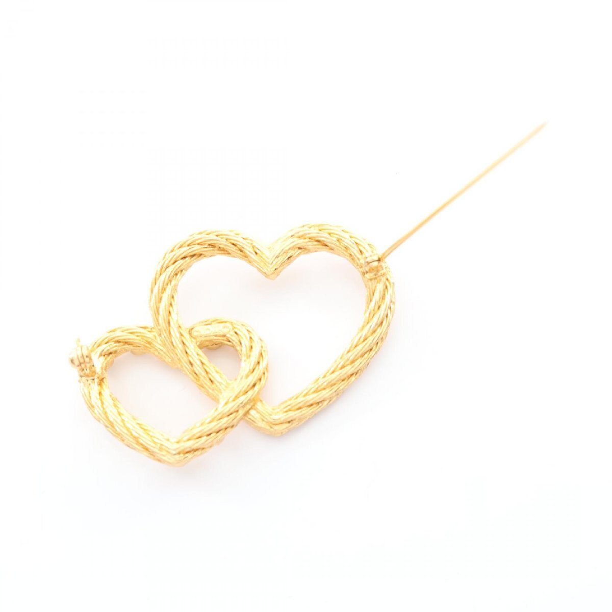  Dior бренд off Dior GP( Gold металлизированный ) брошь б/у женский 