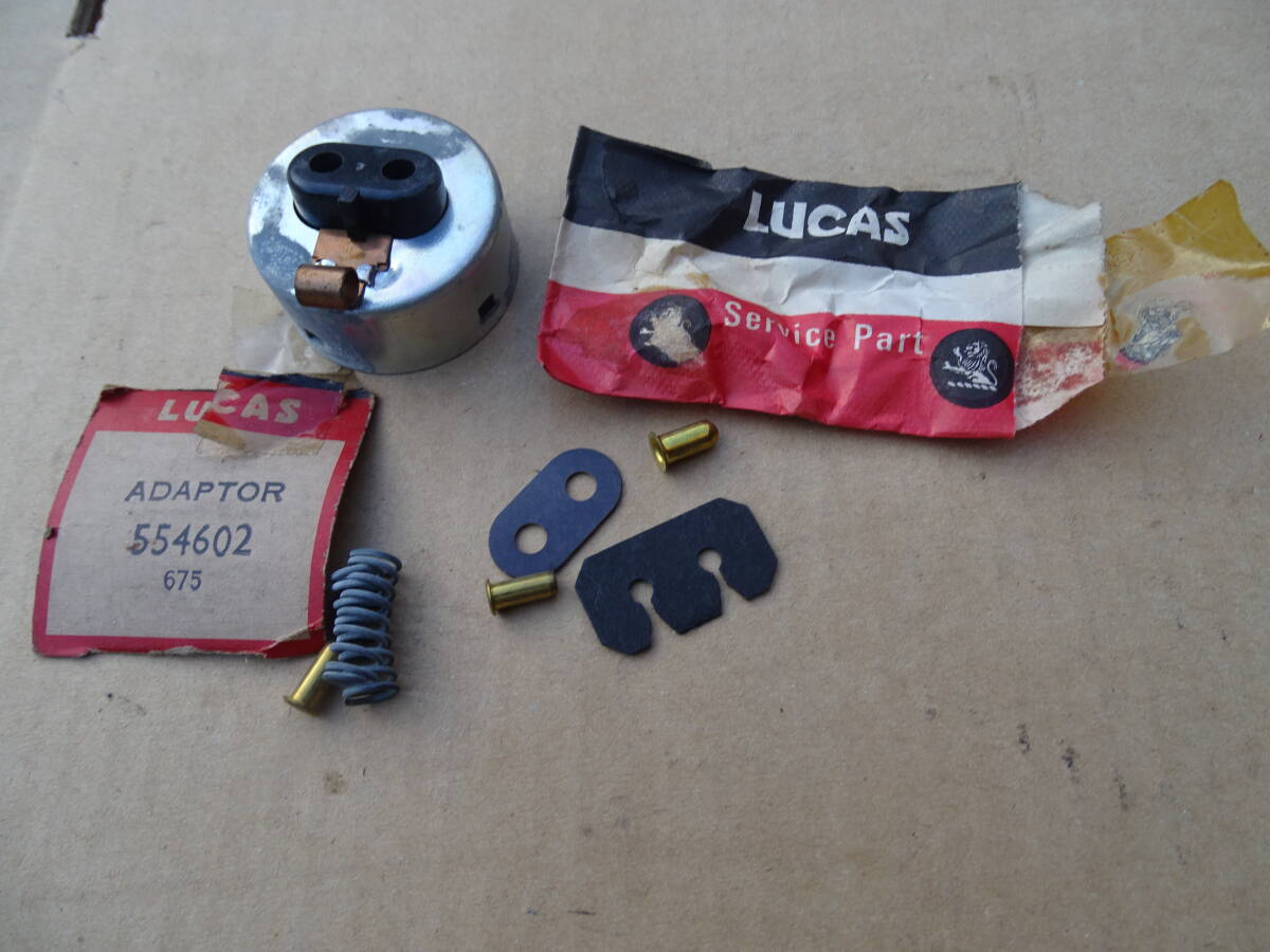 未使用-当時物/LUCAS/554602/アダプター/ヘッドライト-バルブホルダー 2511-LUC_画像1