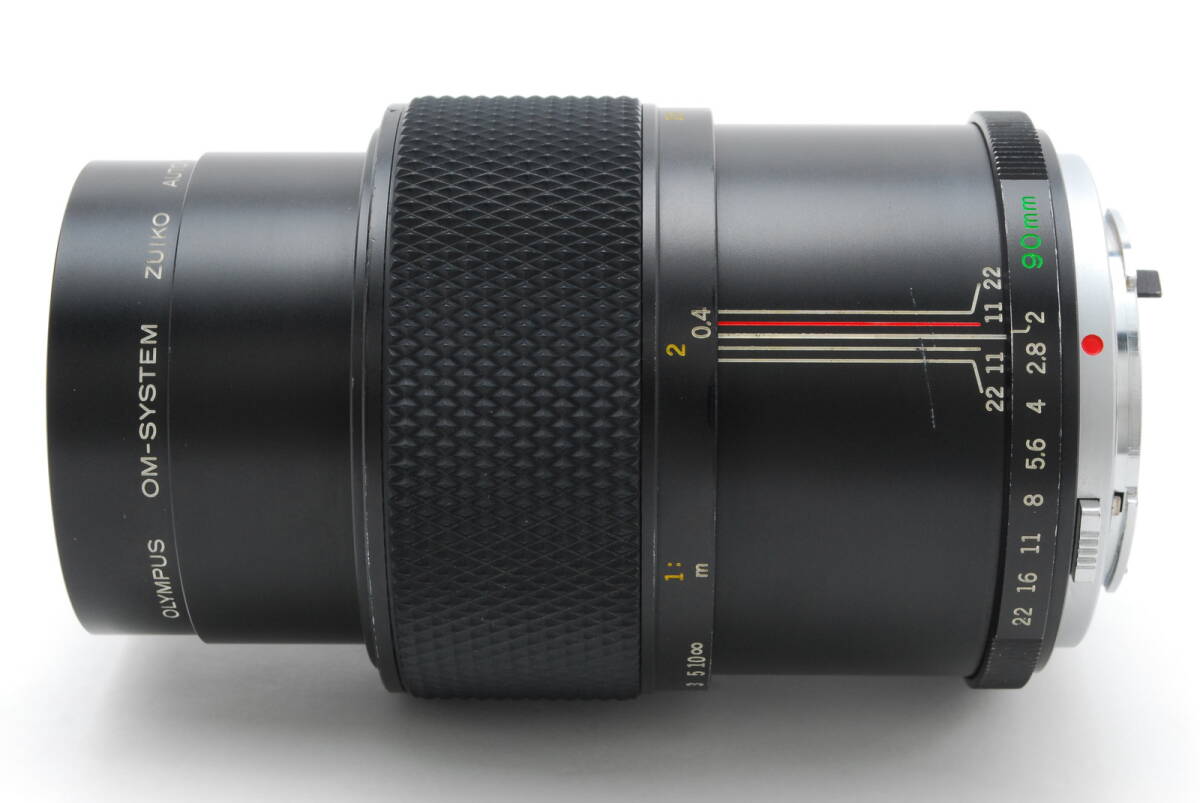 【美品】オリンパス レンズ Olympus OM System Zuiko AUTO MACRO 90mm f/2 MF Lens #A0619T251018_画像6