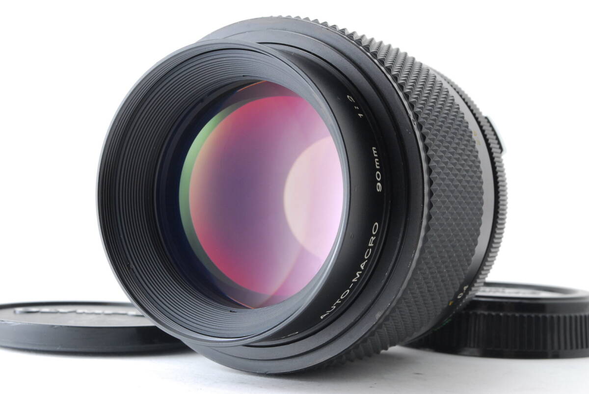 【美品】オリンパス レンズ Olympus OM System Zuiko AUTO MACRO 90mm f/2 MF Lens #A0619T251018_画像2