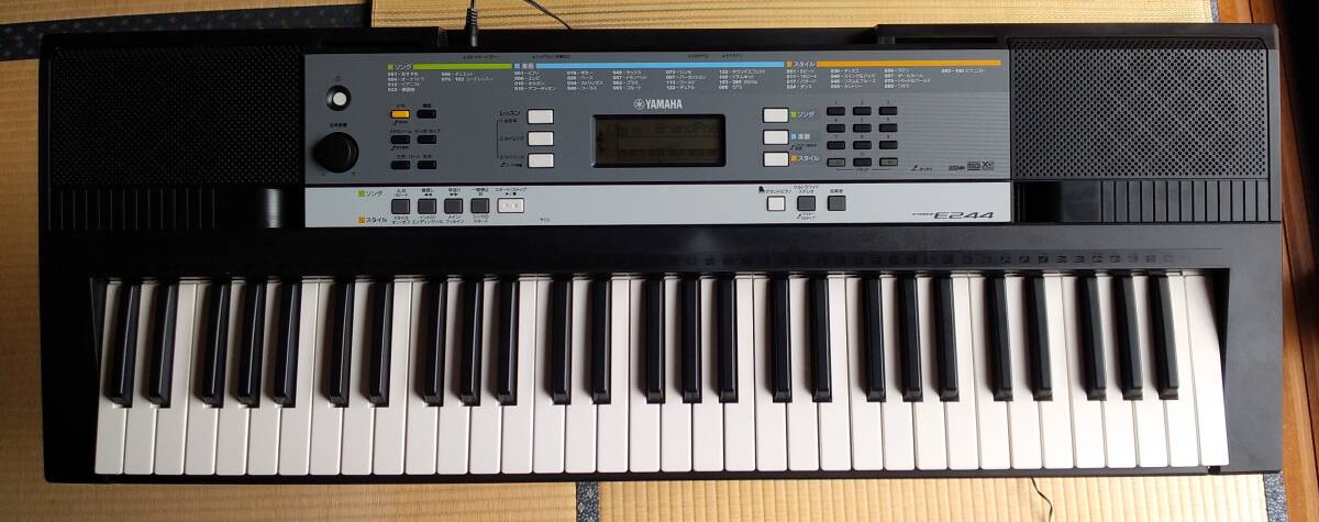  YAMAHA PSR-E244 電子キーボード６６鍵_画像1