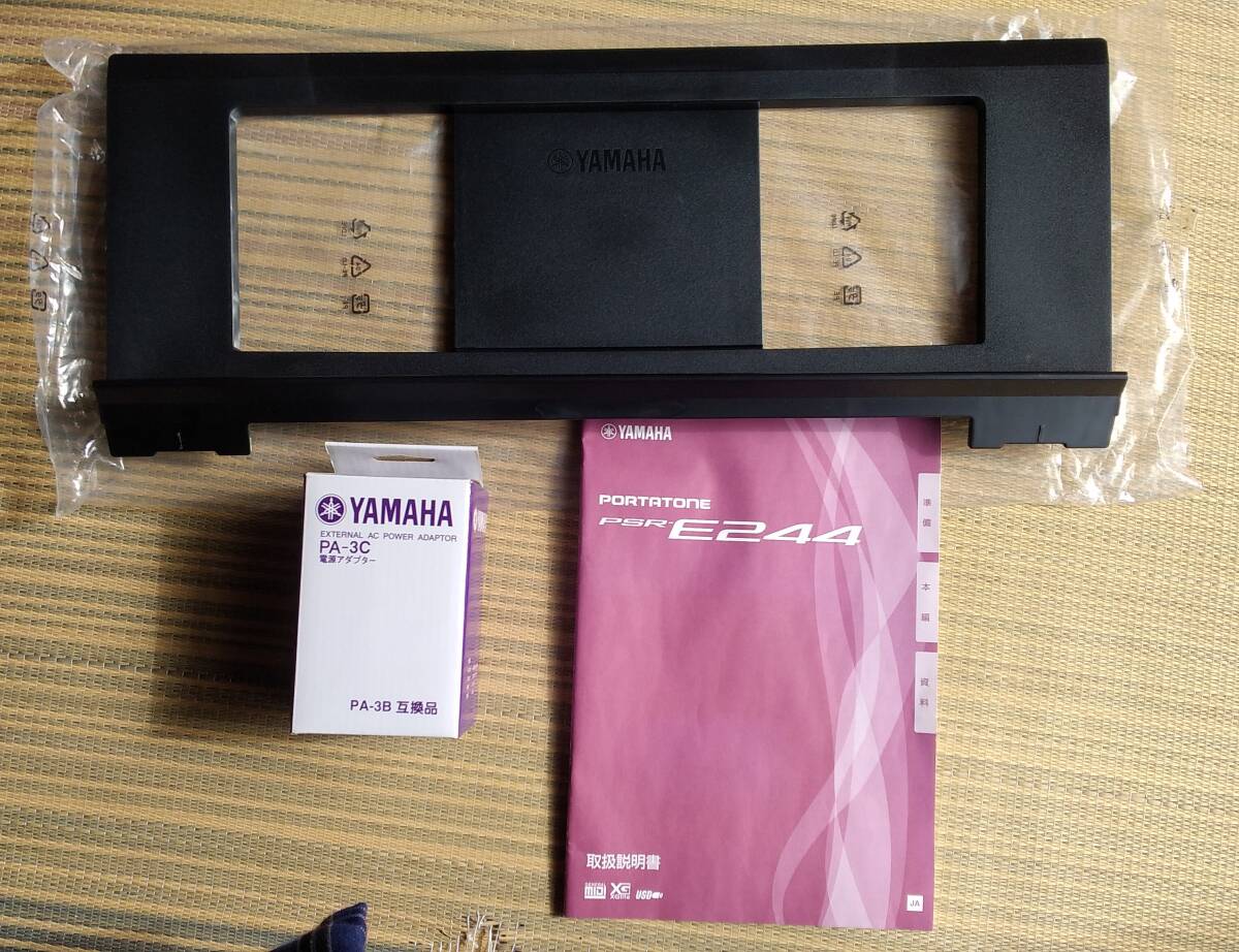  YAMAHA PSR-E244 電子キーボード６６鍵_画像8