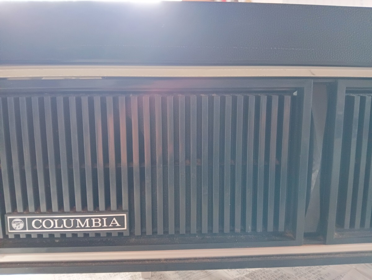 レコードプレーヤー 昭和レトロ COLUMBIA_画像3