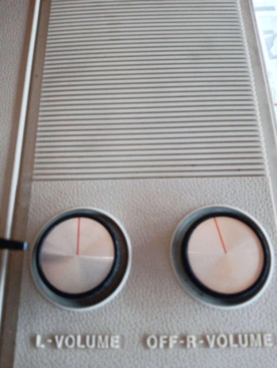 レコードプレーヤー 昭和レトロ COLUMBIA_画像4