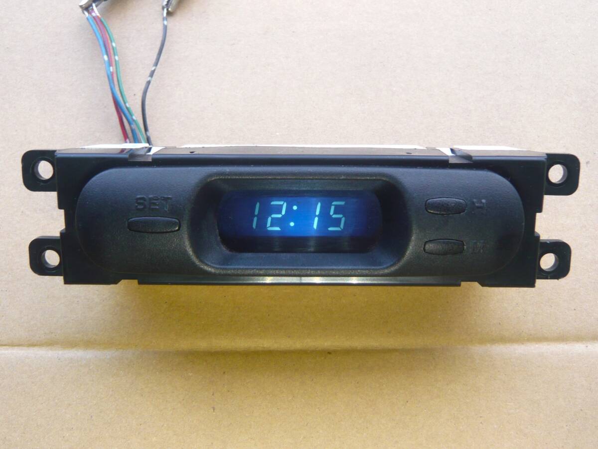 三菱 ランサーエボリューション Ⅳ CN9A ランエボ エボ4 GSR 時計 LED加工品_画像1