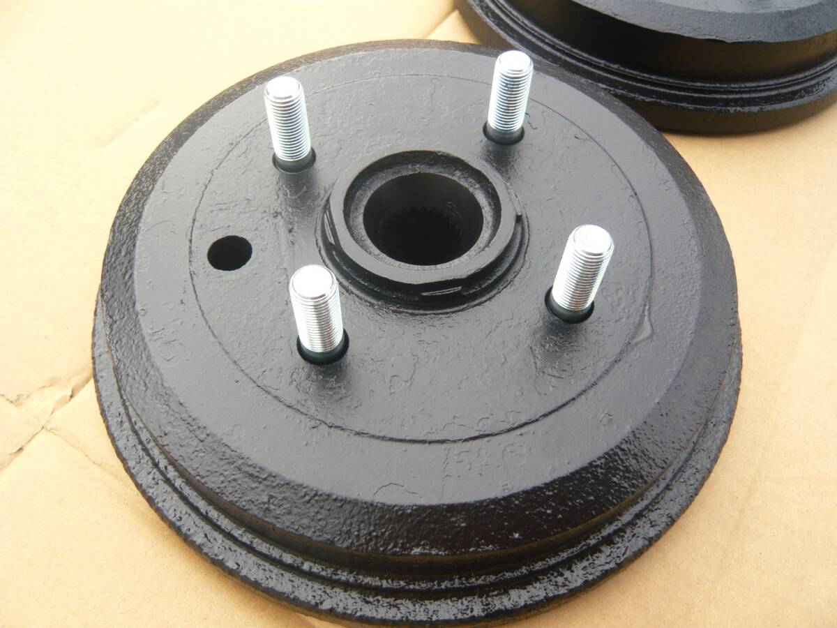 ヴィヴィオ VIVIO KK4 RX-R RX-RA リアドラム ロングボルト 26302KA062 26302KA061 研磨済み リビルト品_画像3