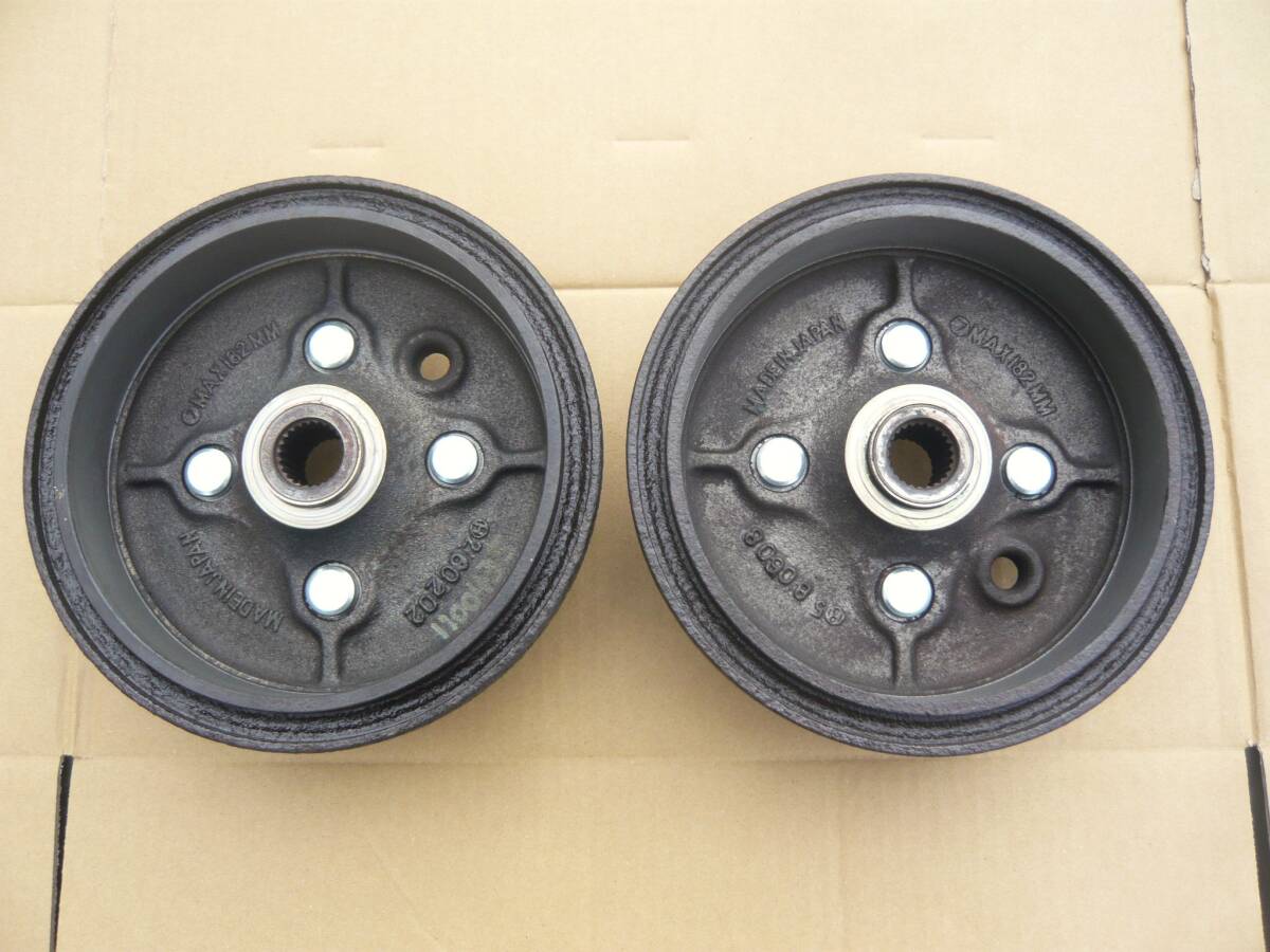 ヴィヴィオ VIVIO KK4 RX-R RX-RA リアドラム ロングボルト 26302KA062 26302KA061 研磨済み リビルト品_画像6