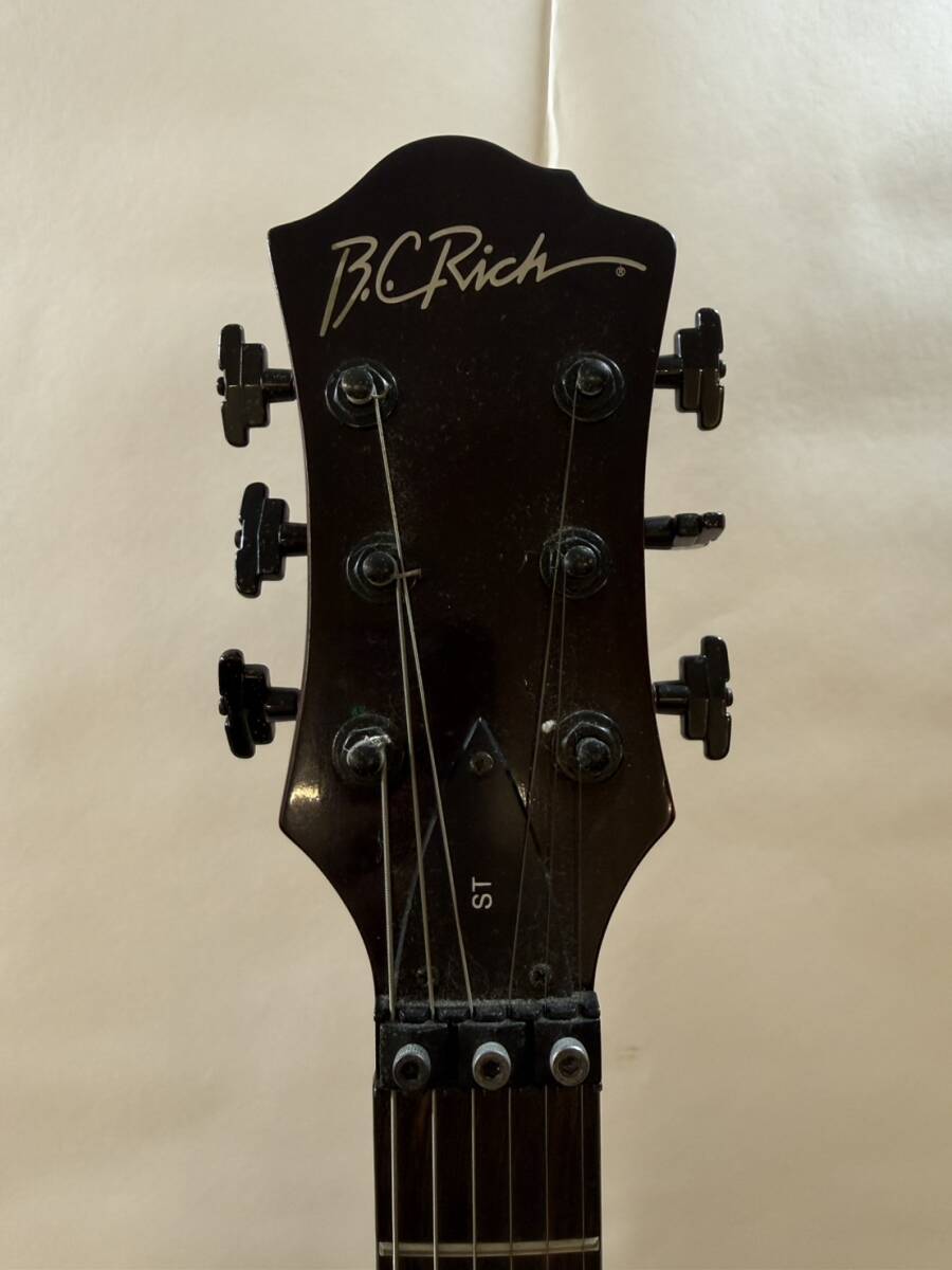 【中古現状品】B.C.Rich Mockingbird モッキングバード Legacy ST with FloydRose Transparent Red エレクトリックギター ケース付き_画像3