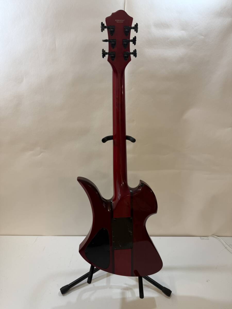 【中古現状品】B.C.Rich Mockingbird モッキングバード Legacy ST with FloydRose Transparent Red エレクトリックギター ケース付き_画像5