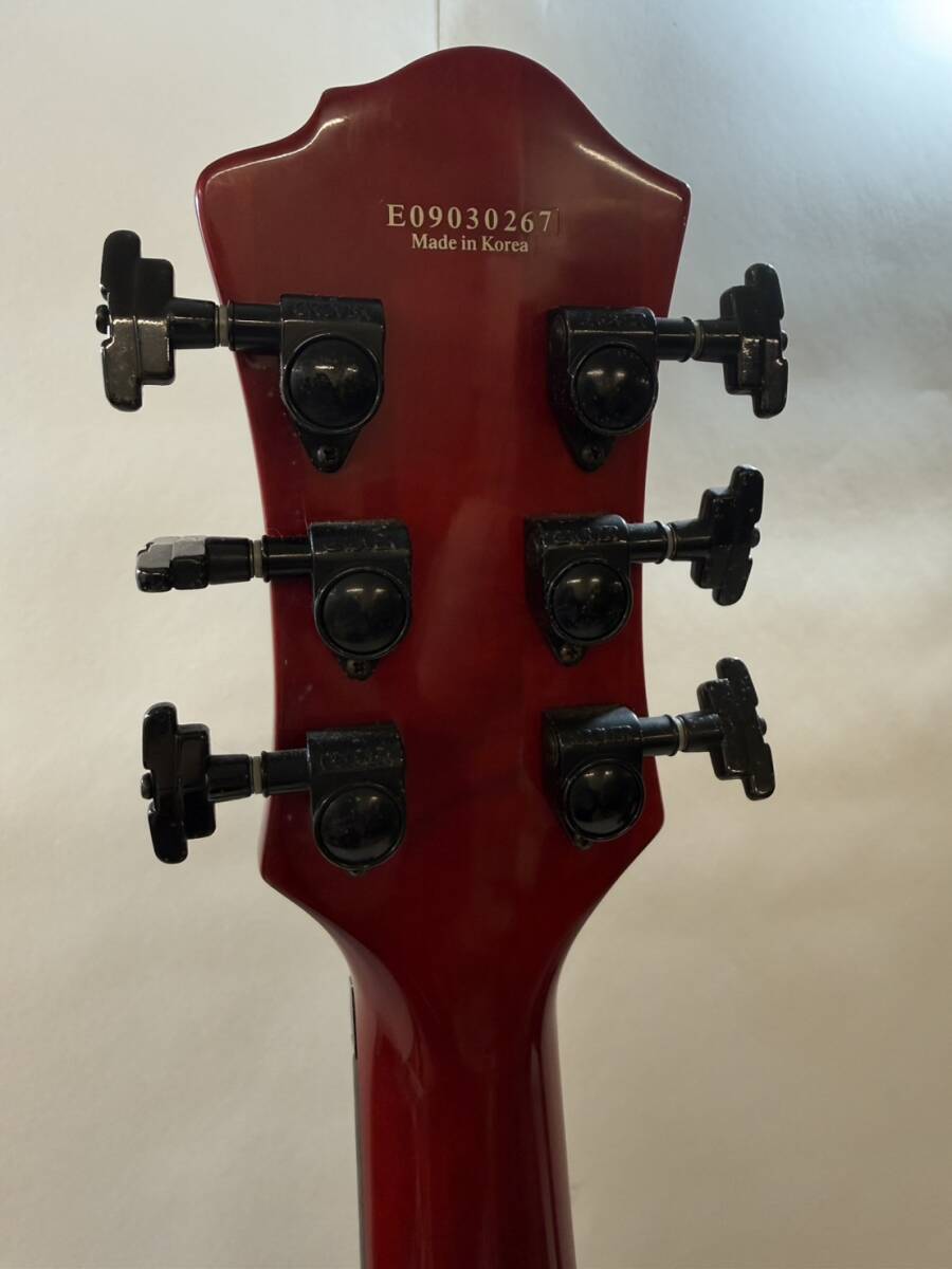 【中古現状品】B.C.Rich Mockingbird モッキングバード Legacy ST with FloydRose Transparent Red エレクトリックギター ケース付き_画像6