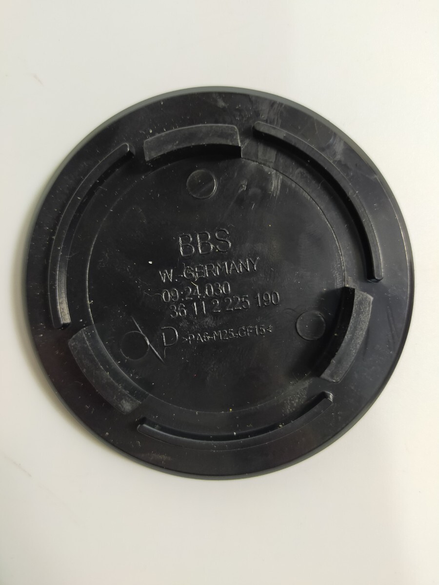 BBS ホイール センター ハブ キャップ 4点セット 未使用 09.24.030 レッド×シルバー 赤×銀 西ドイツ まとめ_画像9