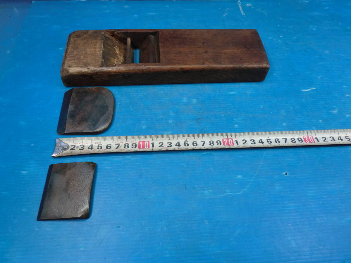 ハ11/18-41　鉋 在銘有 大工道具 建築大工 宮大工 建具 職人_画像3