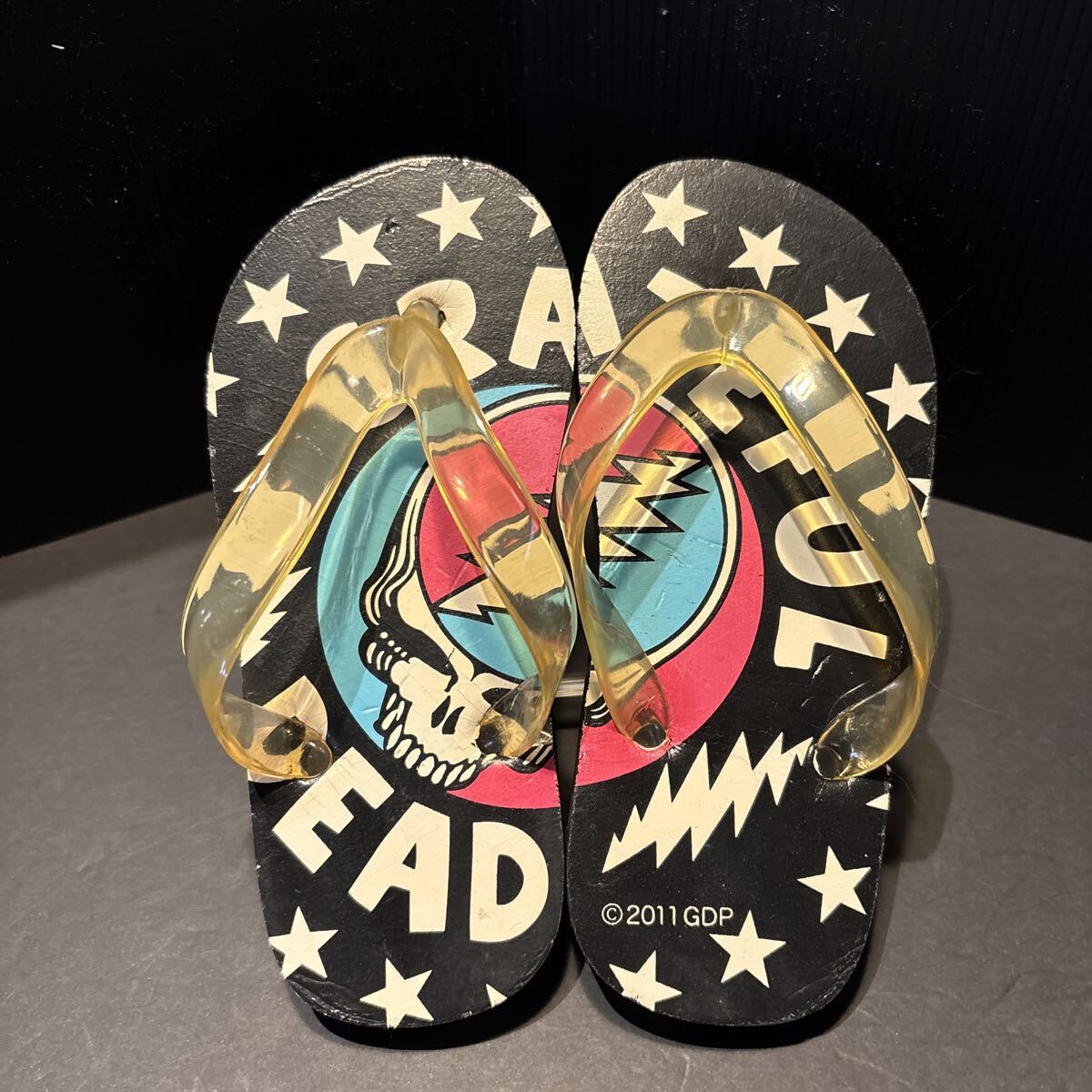 グレイトフル・デッド　 子供用ビーチサンダル　タイプA 未使用品_画像1