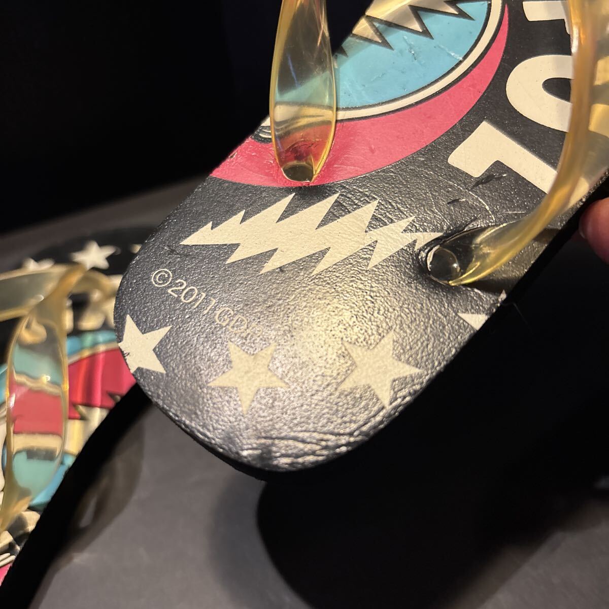 グレイトフル・デッド　 子供用ビーチサンダル　タイプA 未使用品_画像7