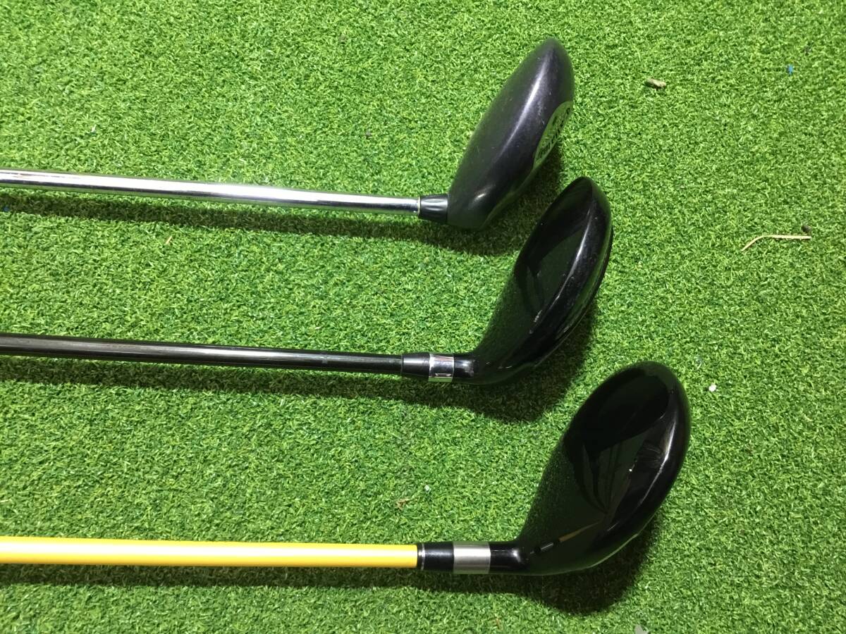7W 3本セット 本間TW727. プロギアDUO HIT. キャロウェイ スチールヘッドIII 送料込み価格_画像5