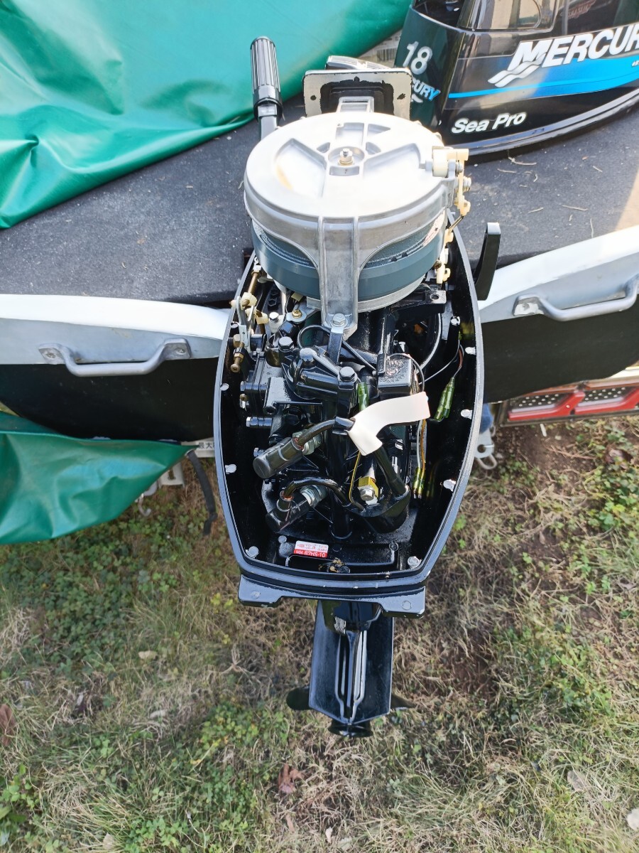MERCURY　マーキュリー　船外機　18馬力　S足　Made in Japan製_画像5