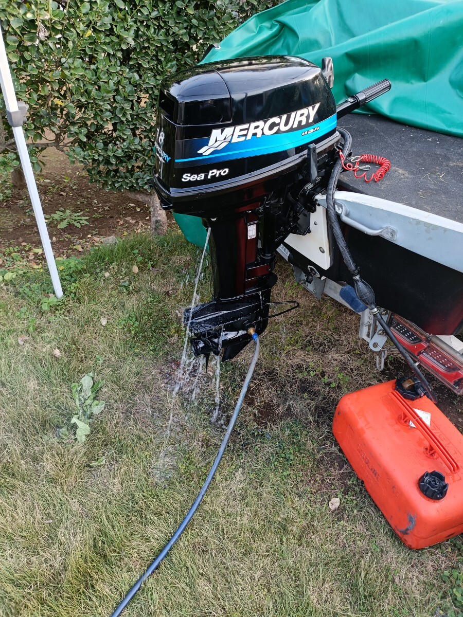 MERCURY　マーキュリー　船外機　18馬力　S足　Made in Japan製_画像10
