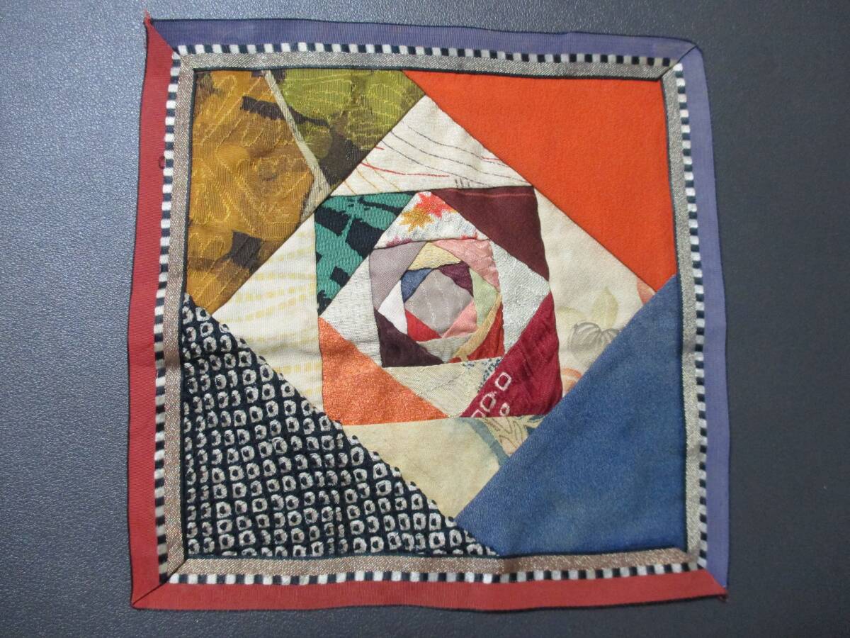 即決★ハンドメイド　手造り　和柄　着物　パッチワーク　_画像1
