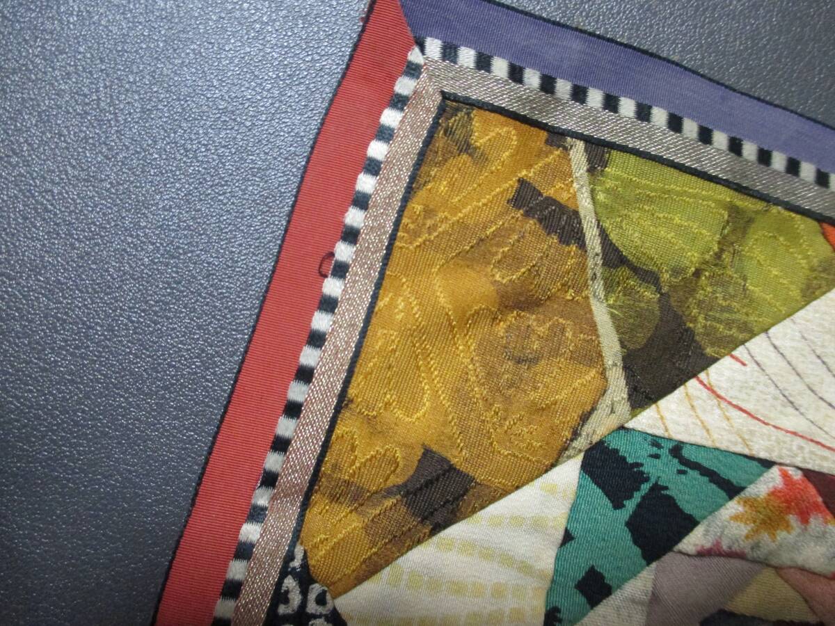 即決★ハンドメイド　手造り　和柄　着物　パッチワーク　_画像2